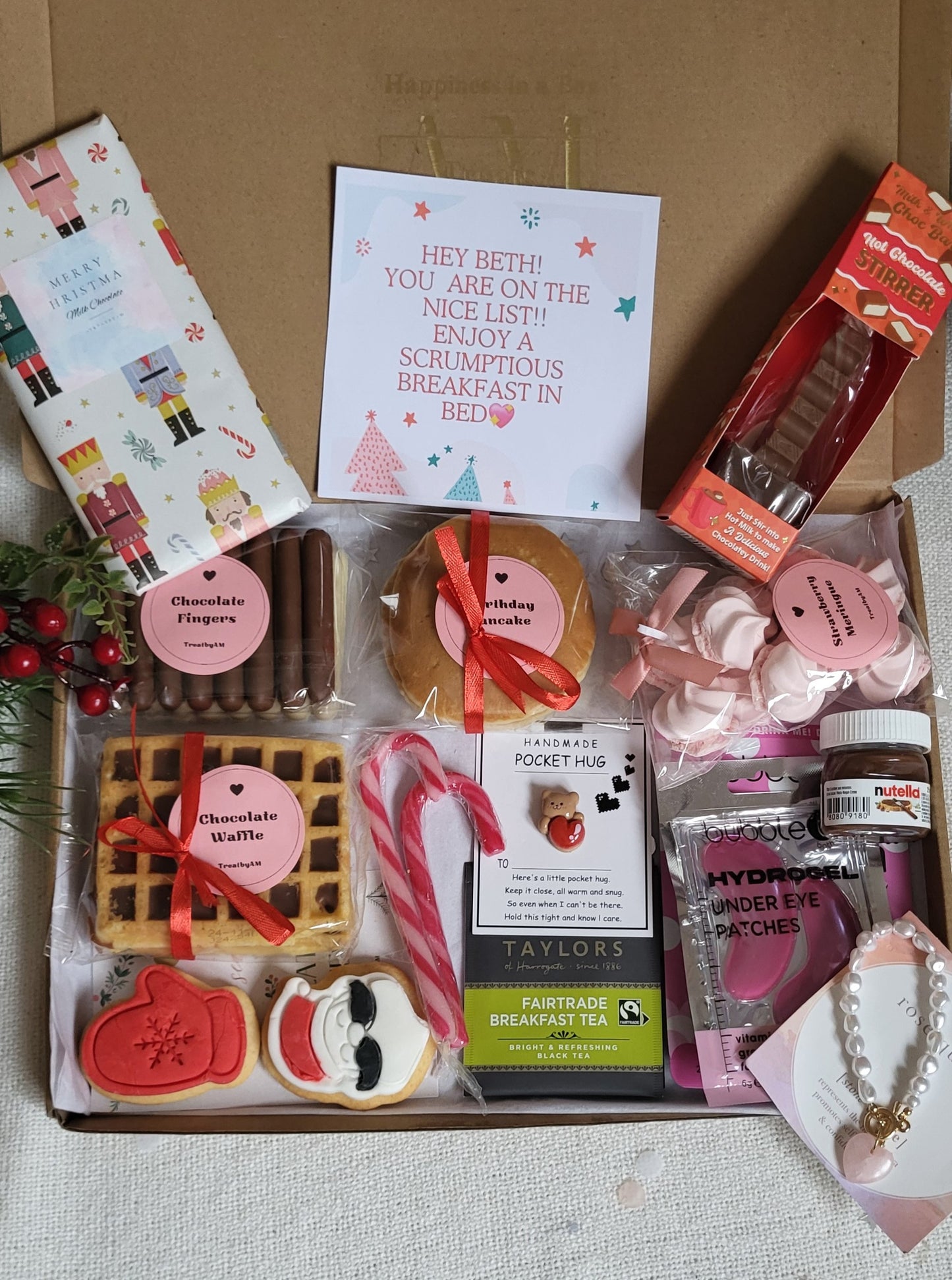 The CHRISTMAS EVE Indulgence Hamper the Ultimate Treat box- Pre Order