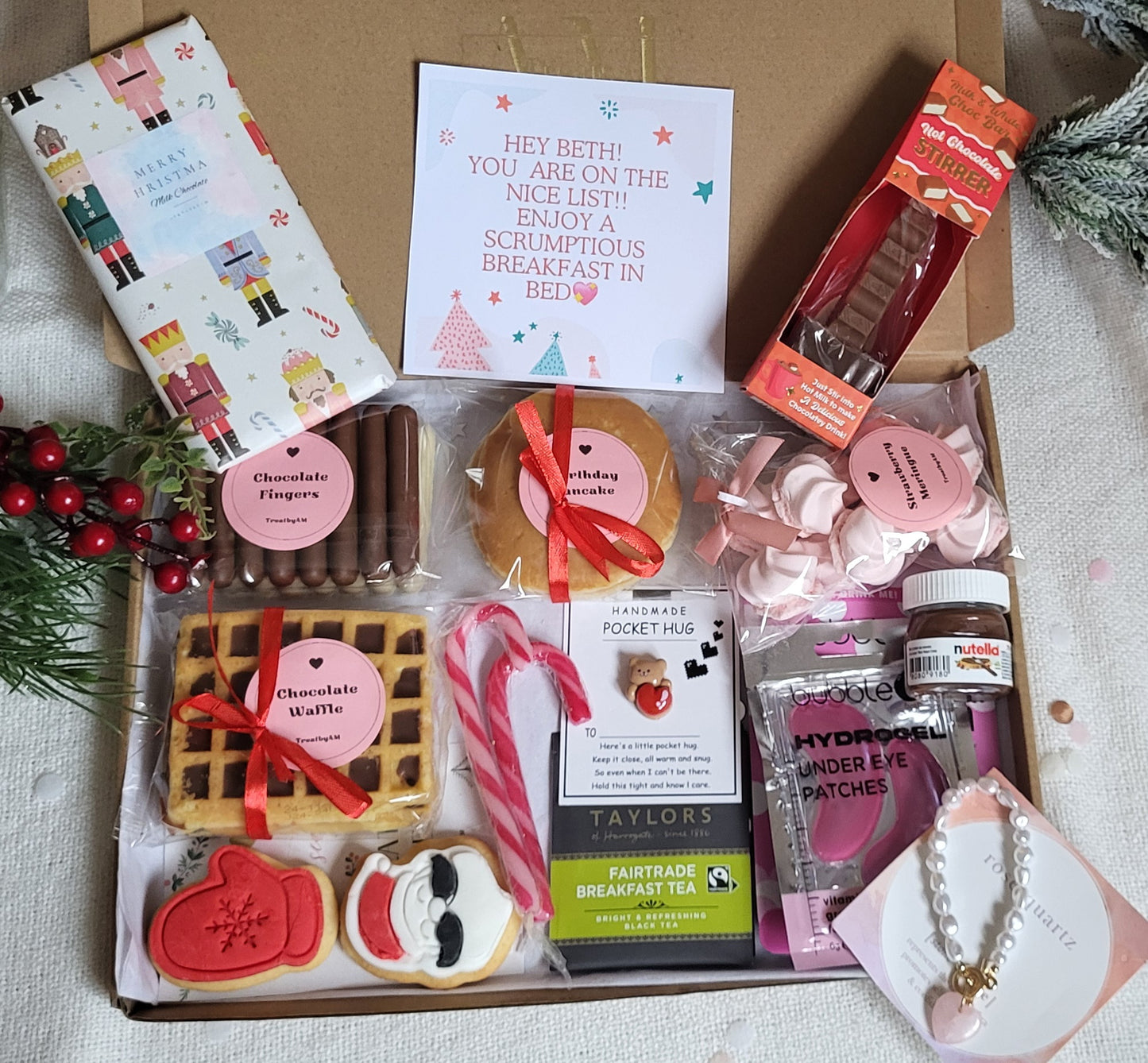 The CHRISTMAS EVE Indulgence Hamper the Ultimate Treat box- Pre Order