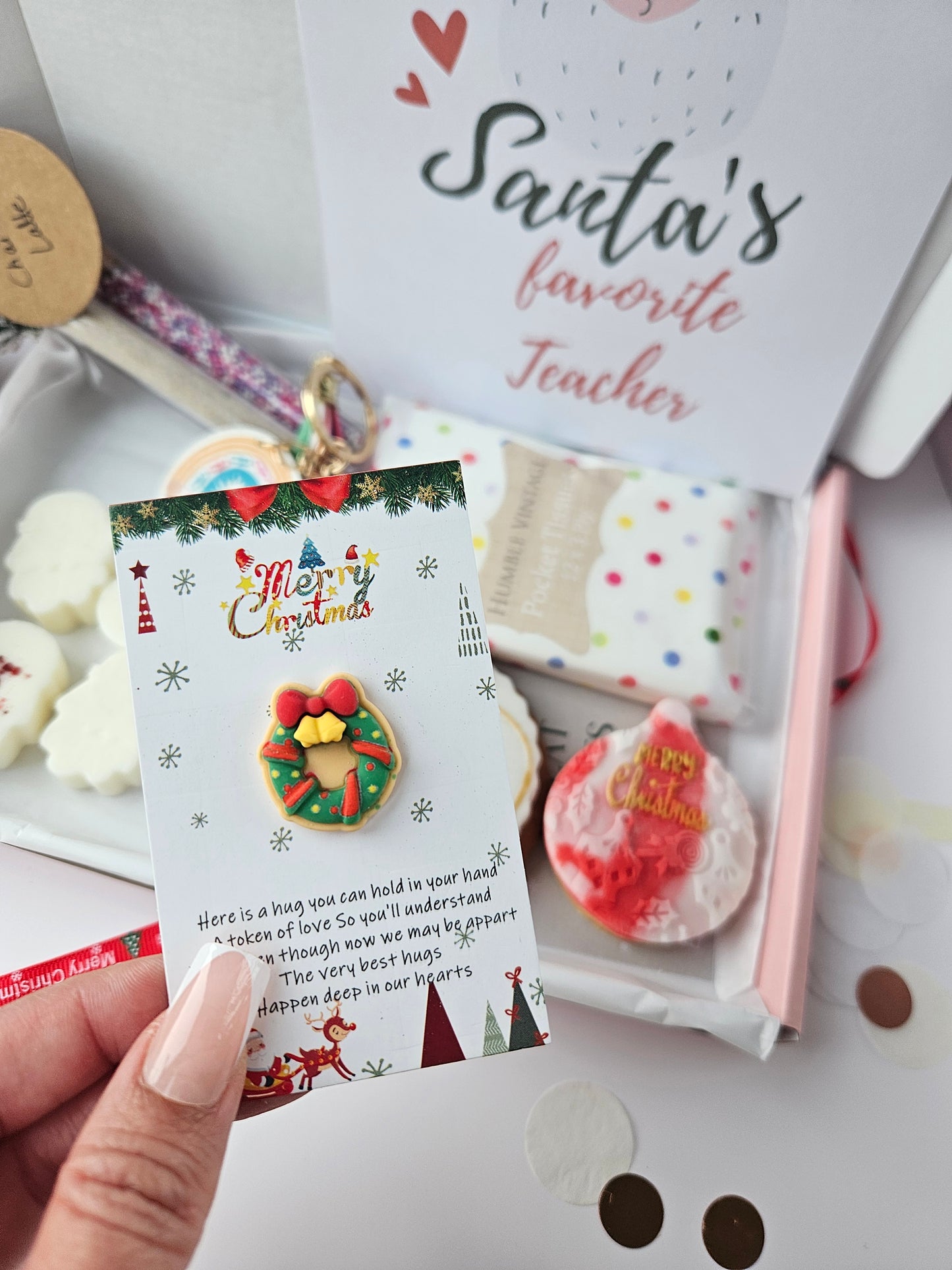 Thank You Teacher Christmas Gift/Personalised Teachers Gift/ Santa's Favourite Teacher/Thank you Teacher Gift/ Holiday Gift for Teacher