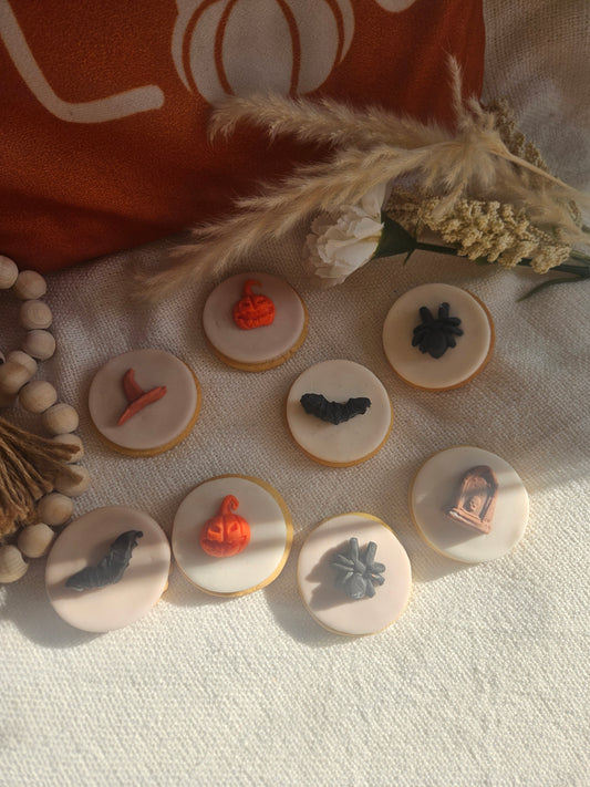 Halloween Fondant Cookie Box | Spooky & Sweet Letterbox Gift - A & M