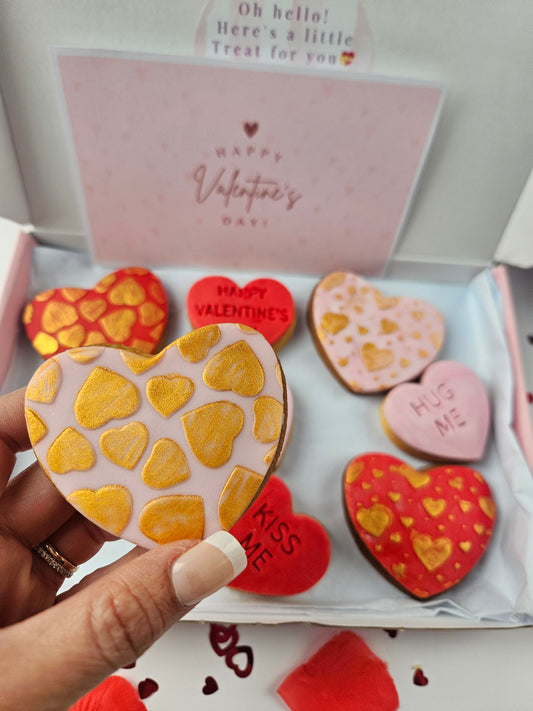 Valentine Heart Biscuits - A & M