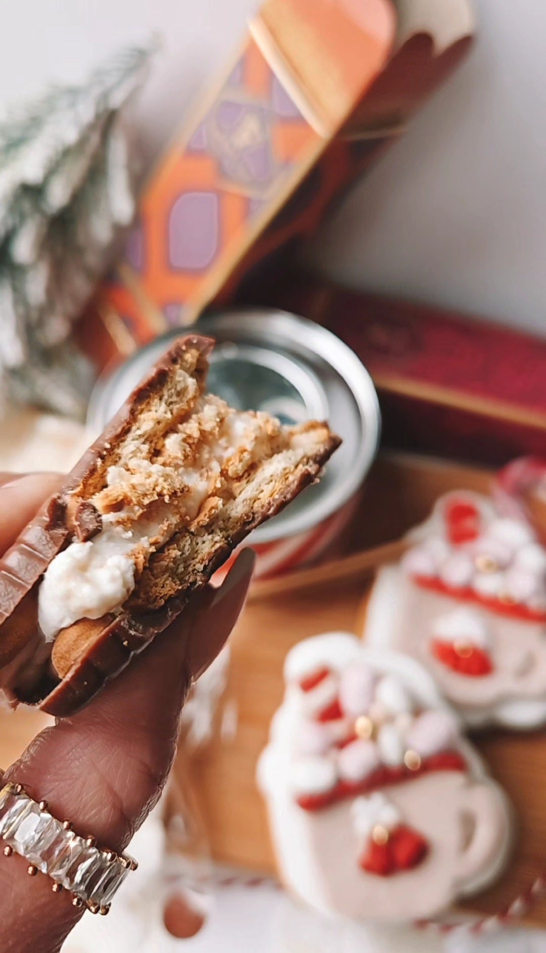 CHRISTMAS SMORES KIT Hamper| Hot Chocolate Gift| Christmas Eve Fireside Treat Gift Box