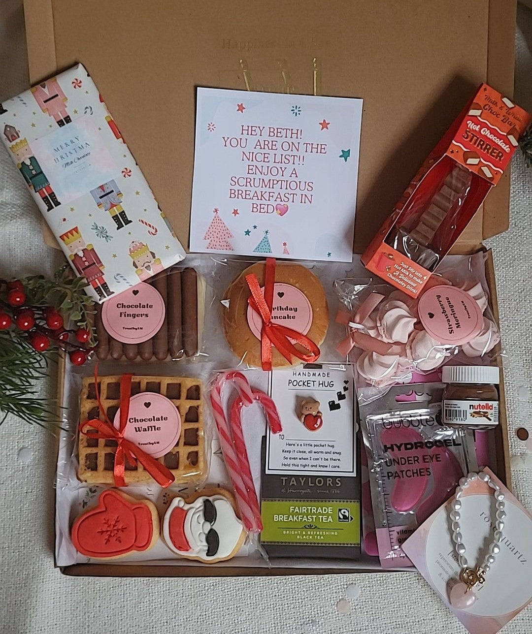 The CHRISTMAS EVE Indulgence Hamper the Ultimate Treat box- Pre Order