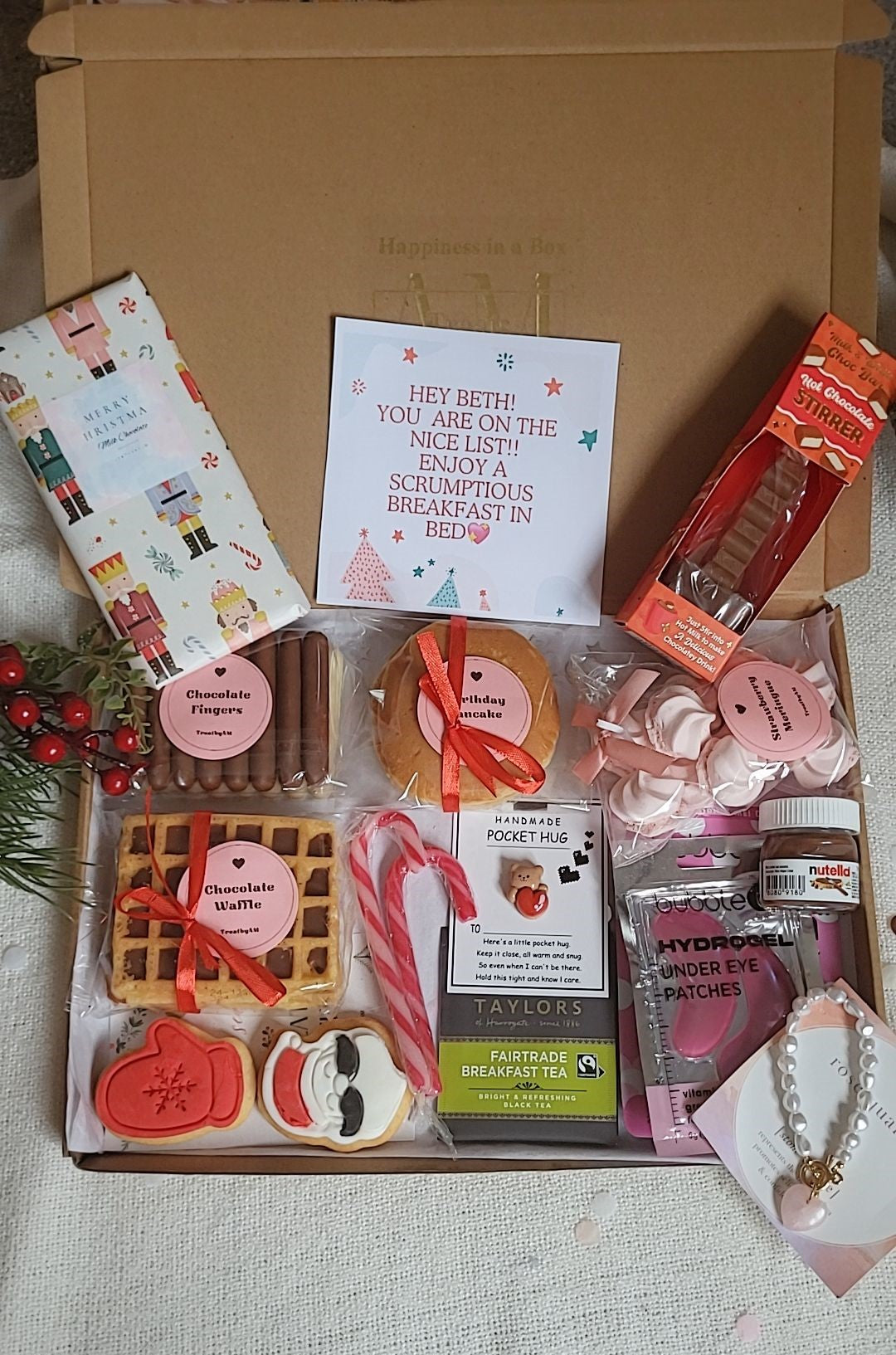 The CHRISTMAS EVE Indulgence Hamper the Ultimate Treat box- Pre Order