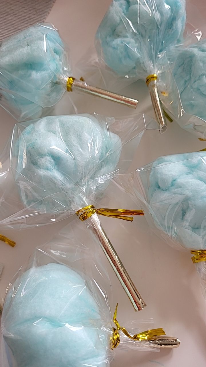10 Cotton Candy Favour