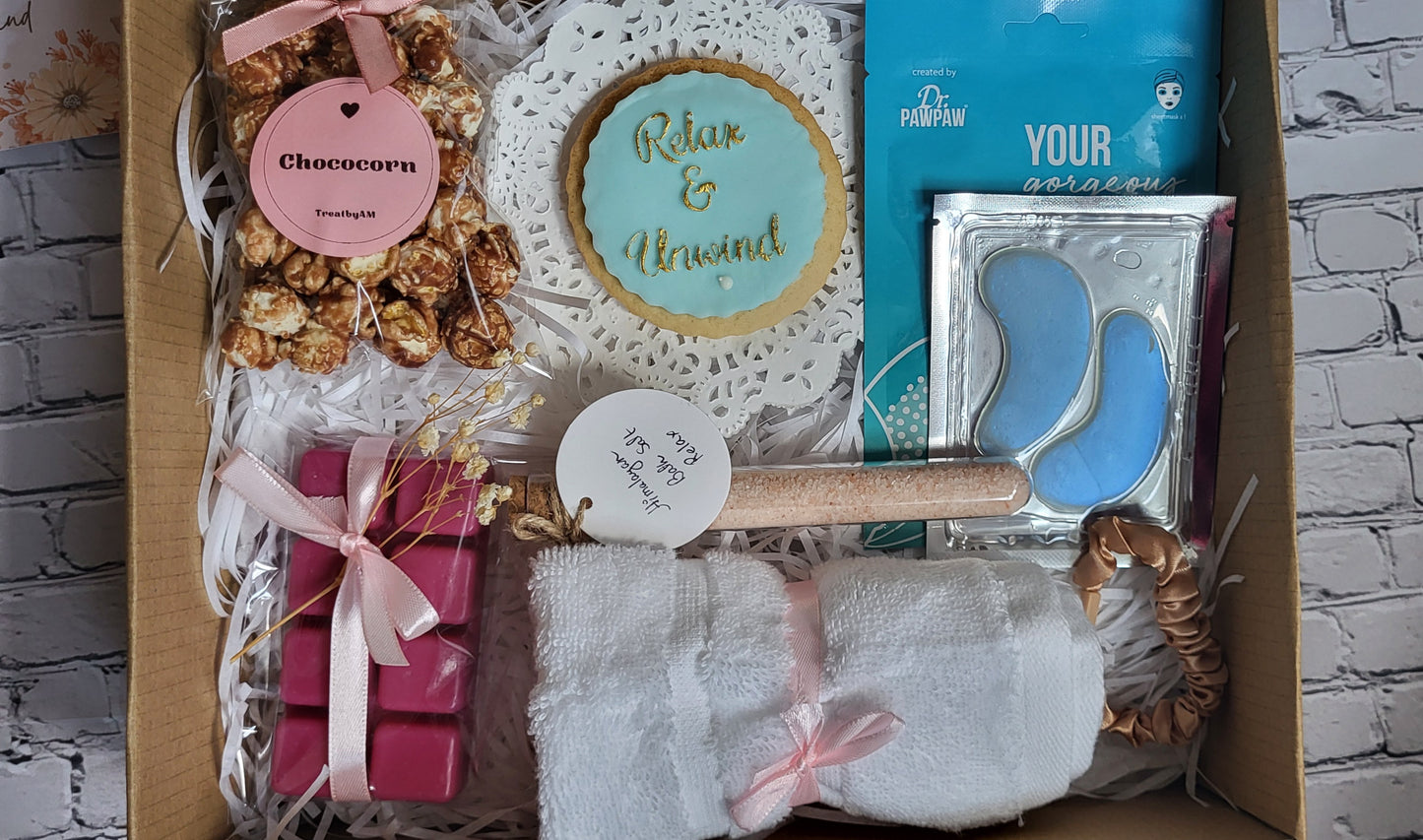 RELAX & UNWIND| SELF CARE BOX| SPA GIFT