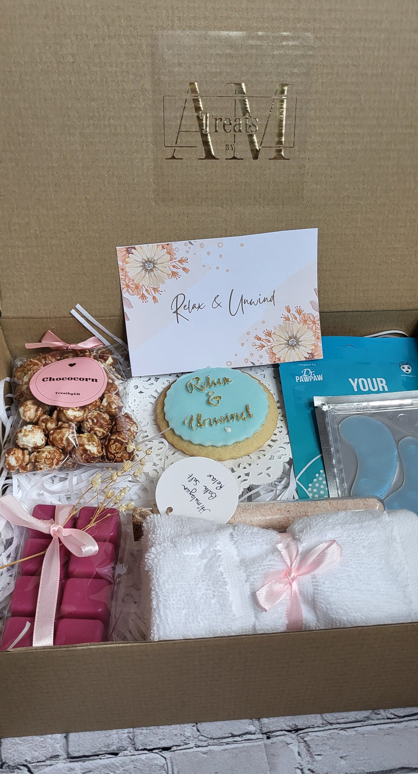 RELAX & UNWIND| SELF CARE BOX| SPA GIFT