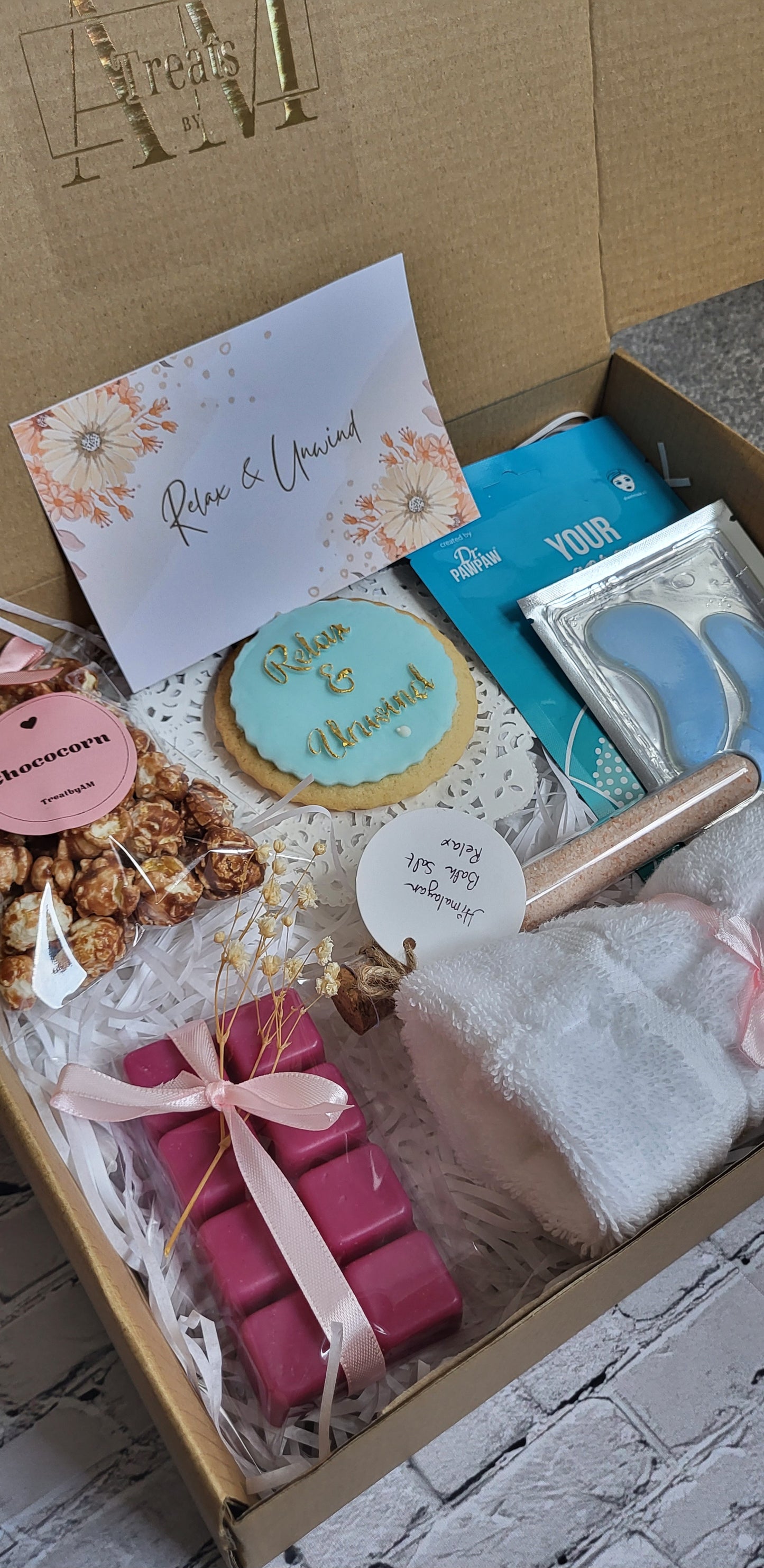 RELAX & UNWIND| SELF CARE BOX| SPA GIFT