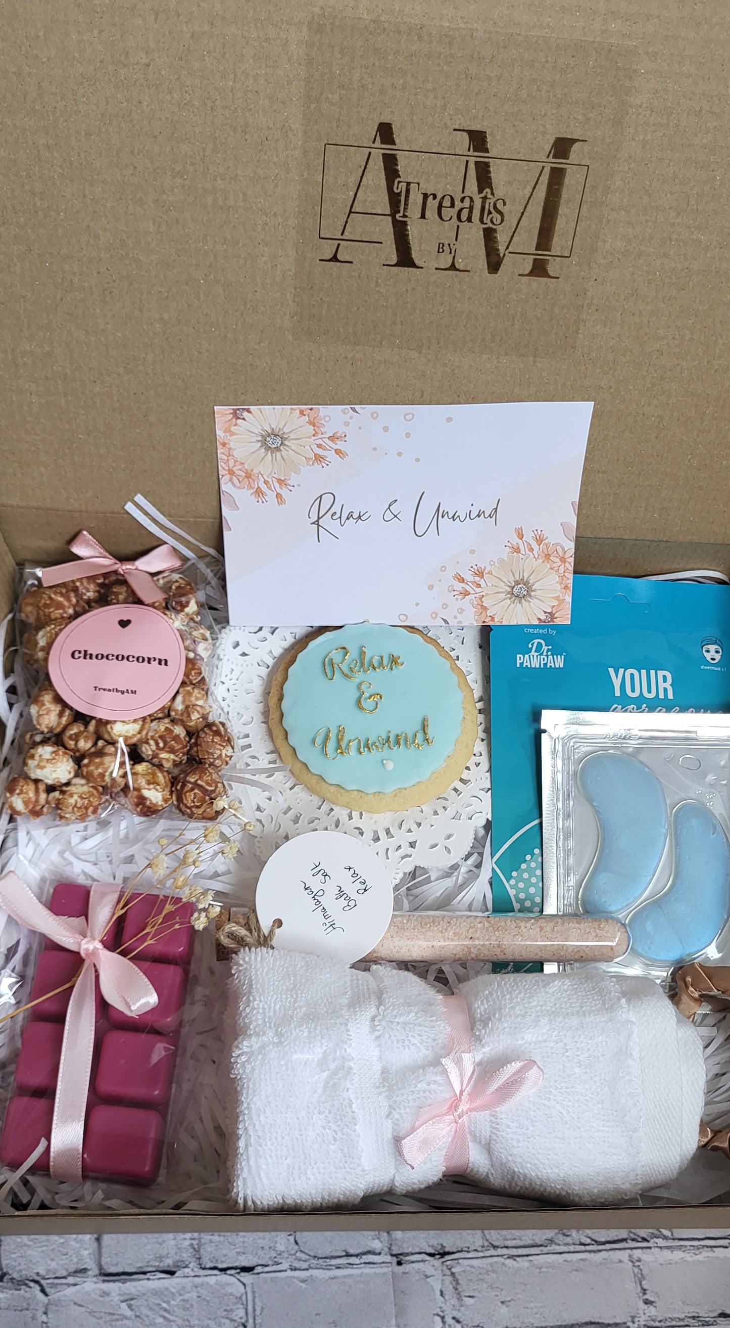 RELAX & UNWIND| SELF CARE BOX| SPA GIFT