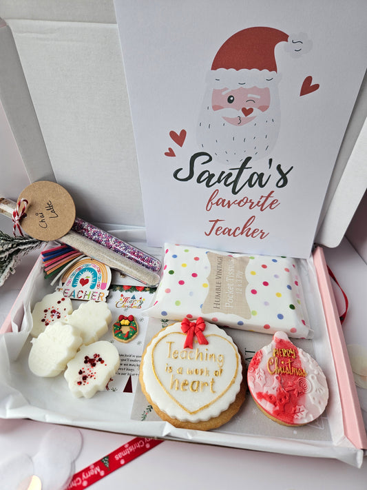 Thank You Teacher Christmas Gift/Personalised Teachers Gift/ Santa's Favourite Teacher/Thank you Teacher Gift/ Holiday Gift for Teacher