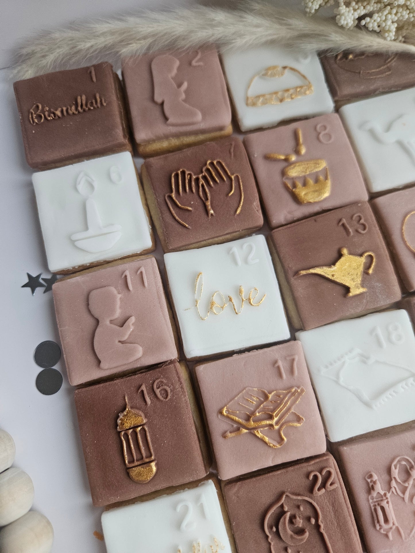 Ramadan Calendar Biscuits| Eid Cookie Calendar| Countdown to Ramadan