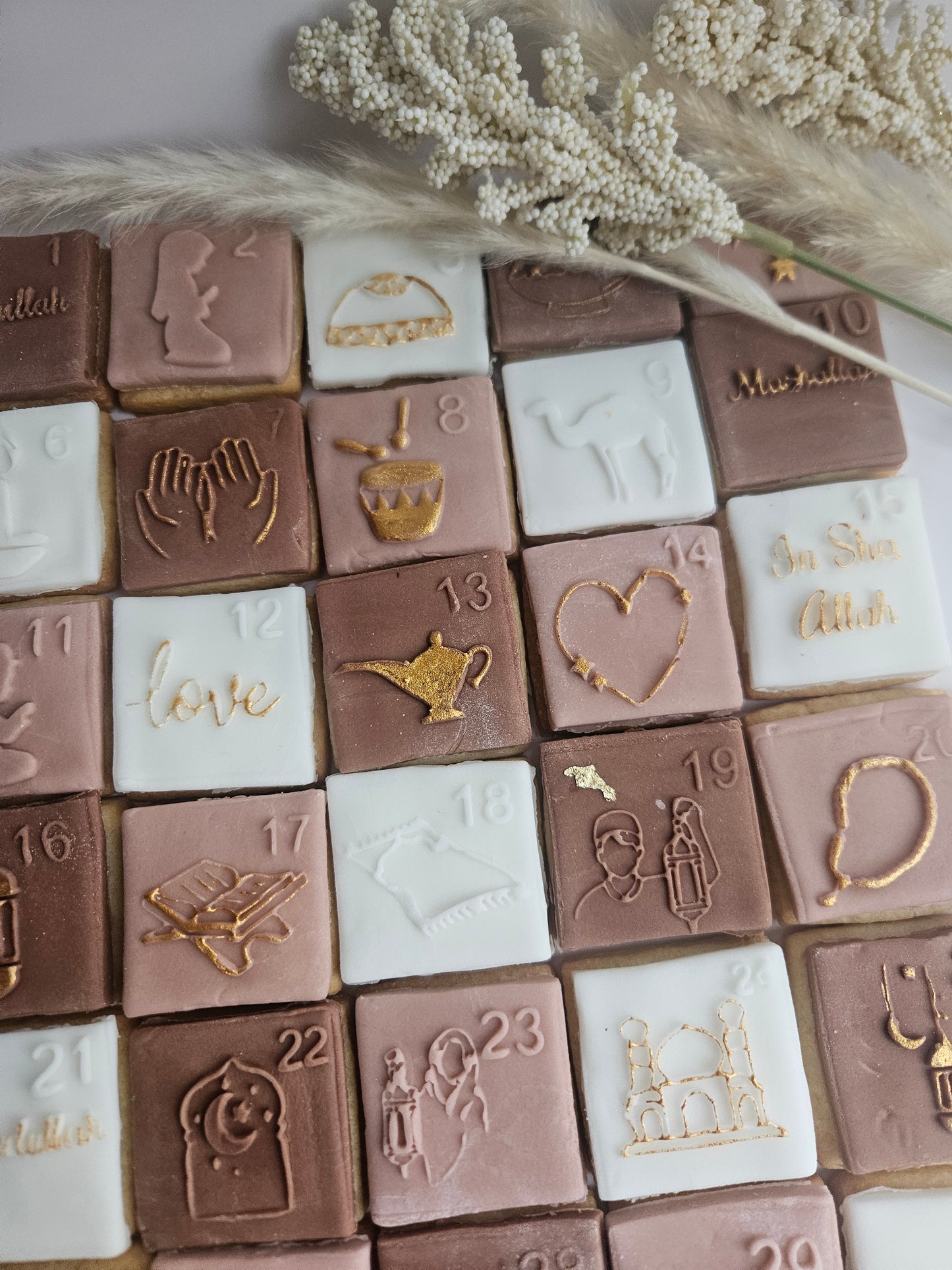 Ramadan Calendar Biscuits| Eid Cookie Calendar| Countdown to Ramadan