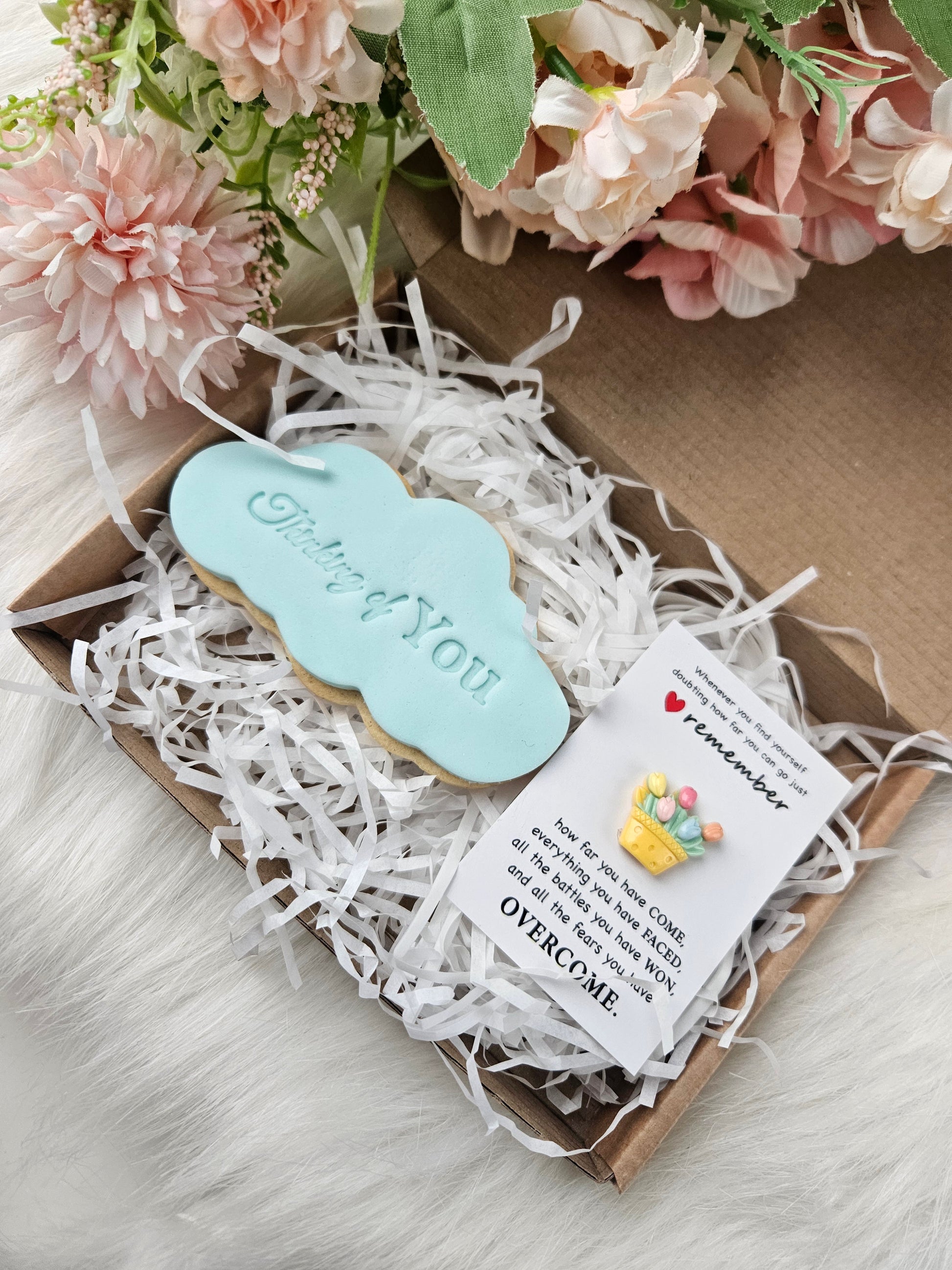 Thinking of You "Pocket Hug" & Chai Letterbox Gift - A & M