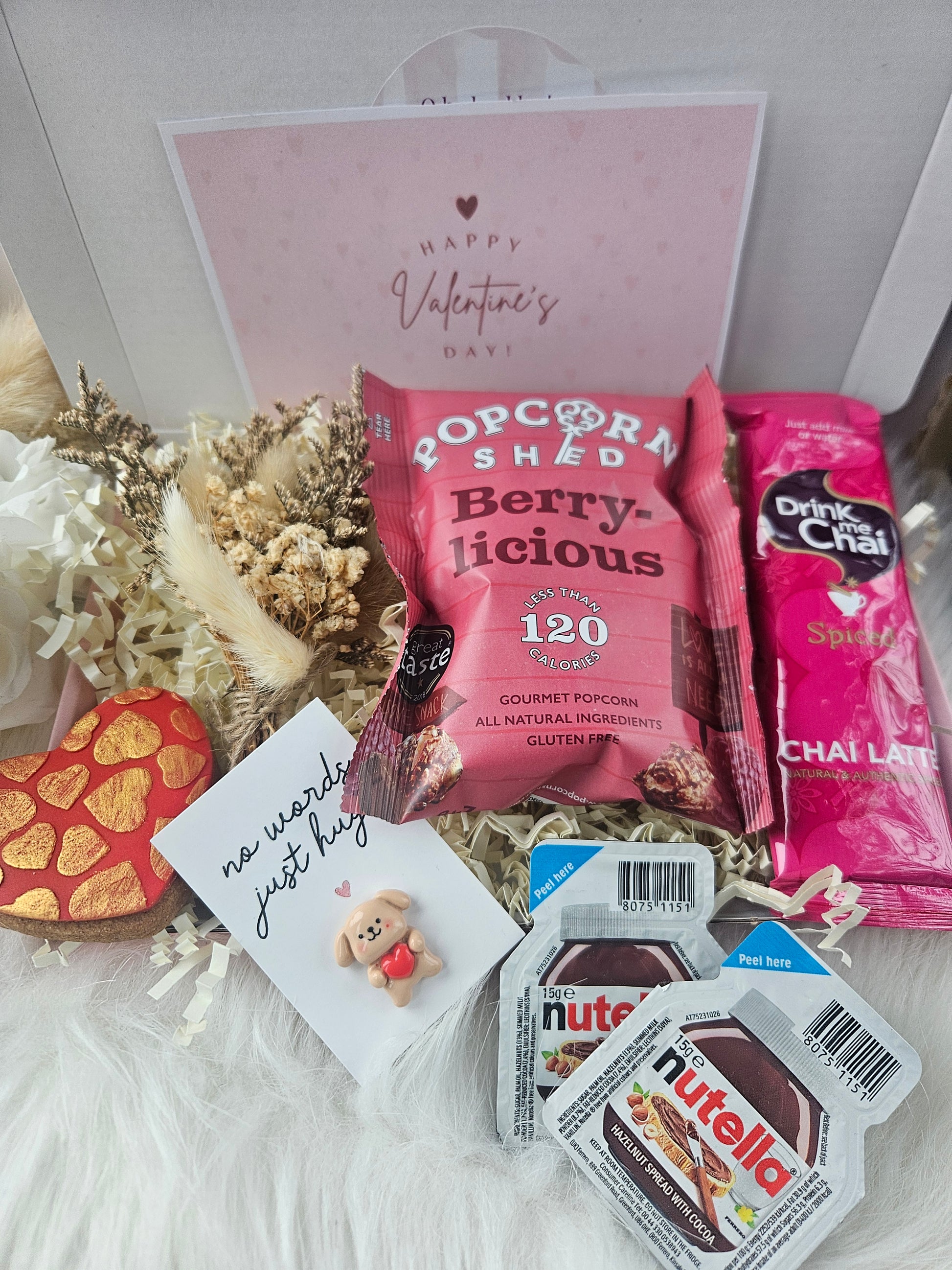 Valentine's Day Hug in a Box | Cozy Gift Set for Her, Long Distance Hug, Galentine’s Gift Basket, Birthday Care Package, Thinking of You Box - A & M