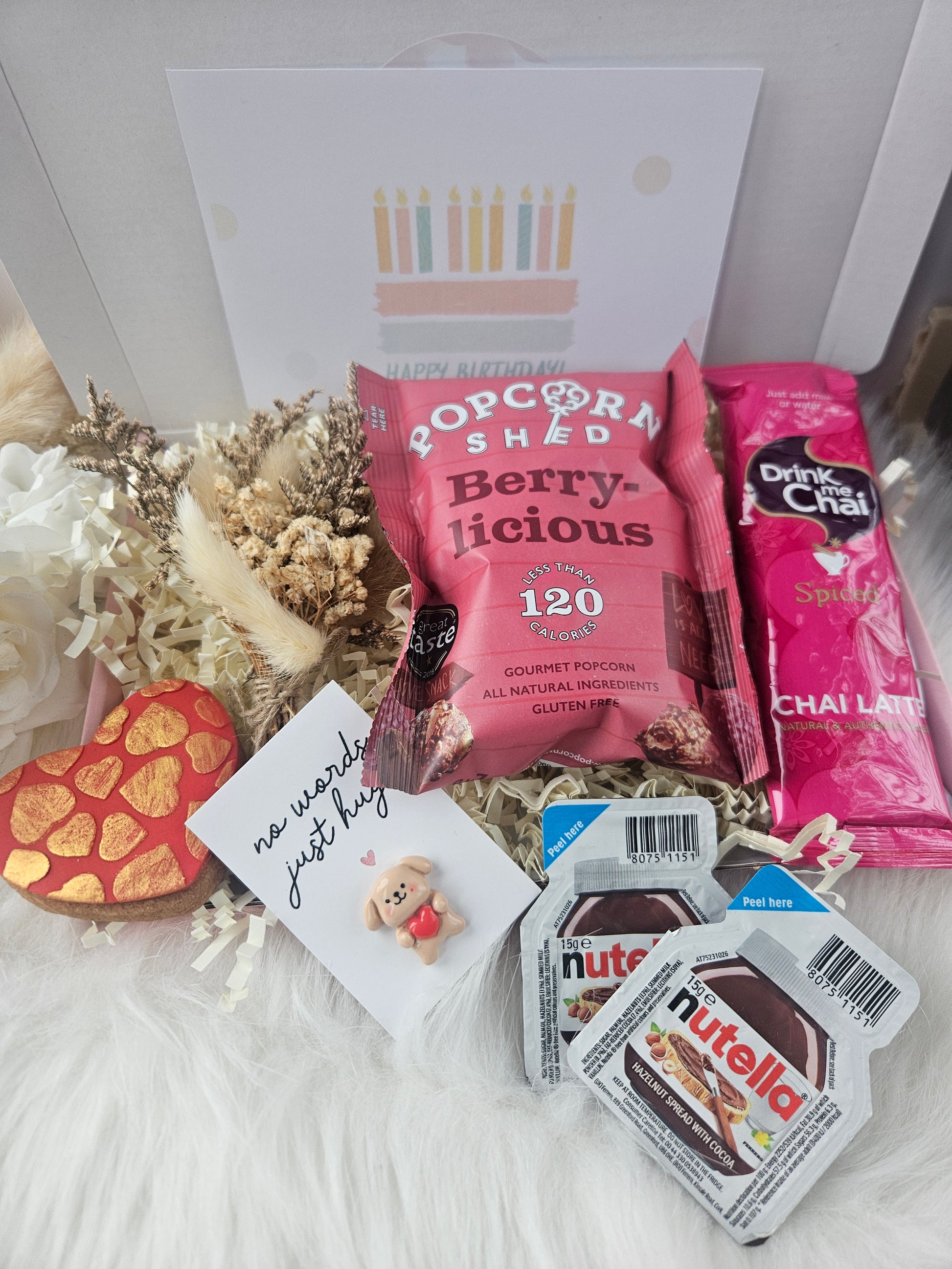 Valentine's Day Hug in a Box | Cozy Gift Set for Her, Long Distance Hug, Galentine’s Gift Basket, Birthday Care Package, Thinking of You Box - A & M