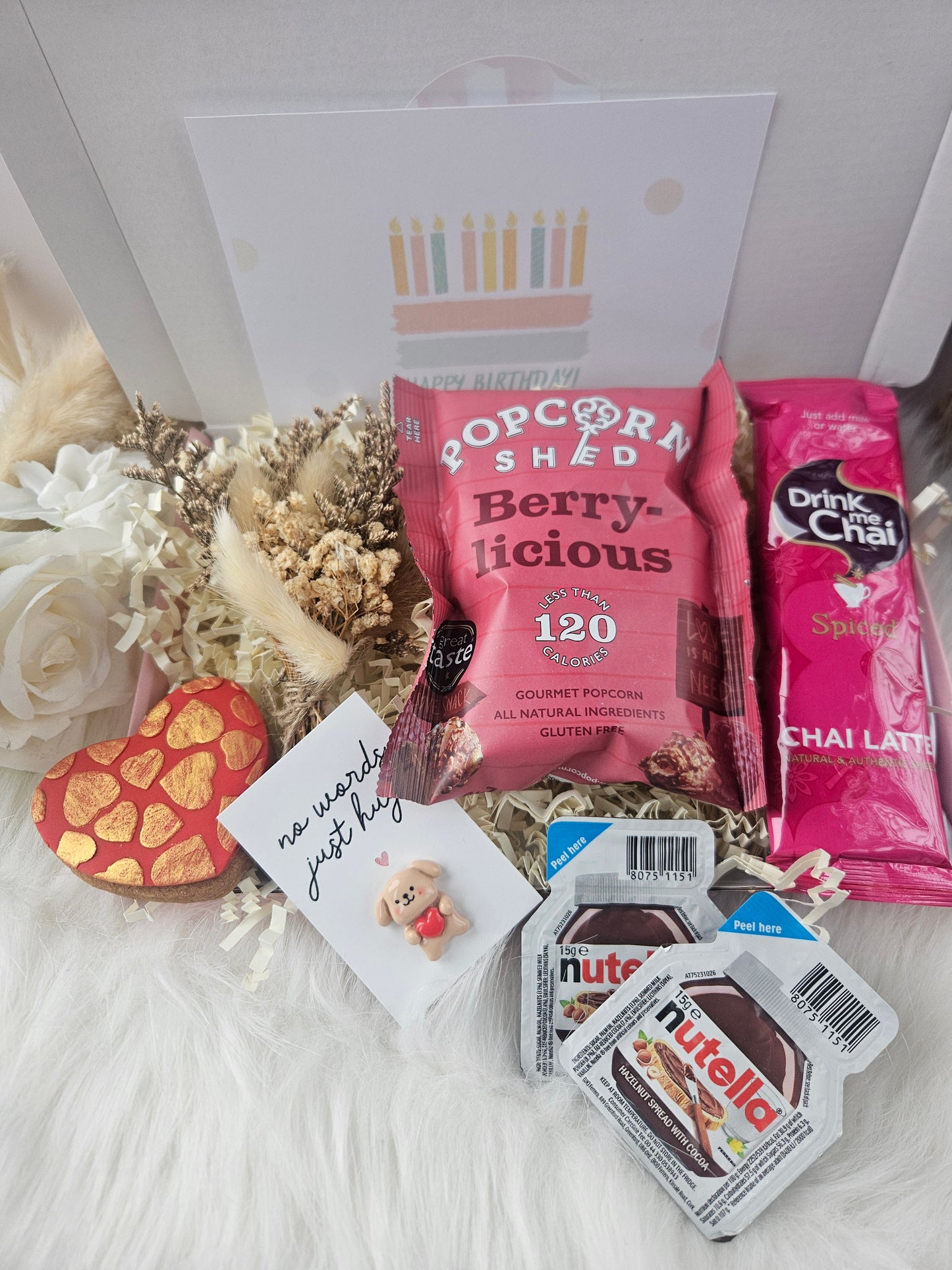 Valentine's Day Hug in a Box | Cozy Gift Set for Her, Long Distance Hug, Galentine’s Gift Basket, Birthday Care Package, Thinking of You Box - A & M