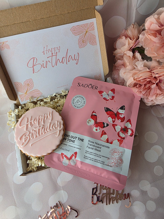 Pretty in Pink "Happy Birthday" Letterbox Gift Box