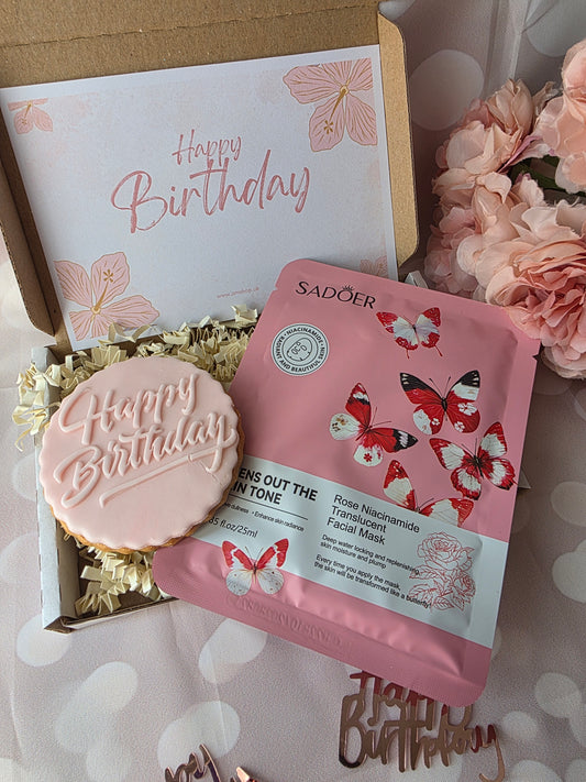 Pretty in Pink "Happy Birthday" Letterbox Gift Box