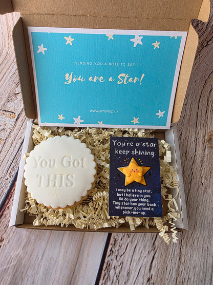 You Are a Star Letterbox Gift | Encouragement & Good Luck Care Package |
