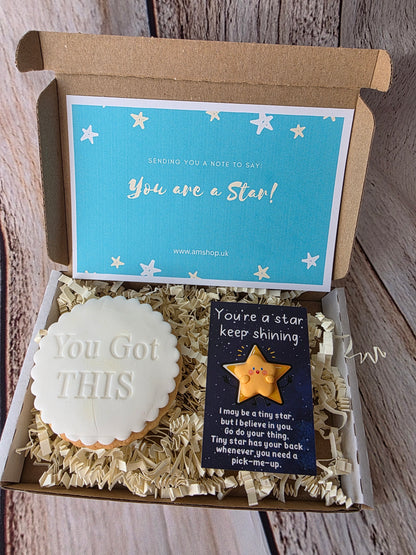 You Are a Star Letterbox Gift | Encouragement & Good Luck Care Package |