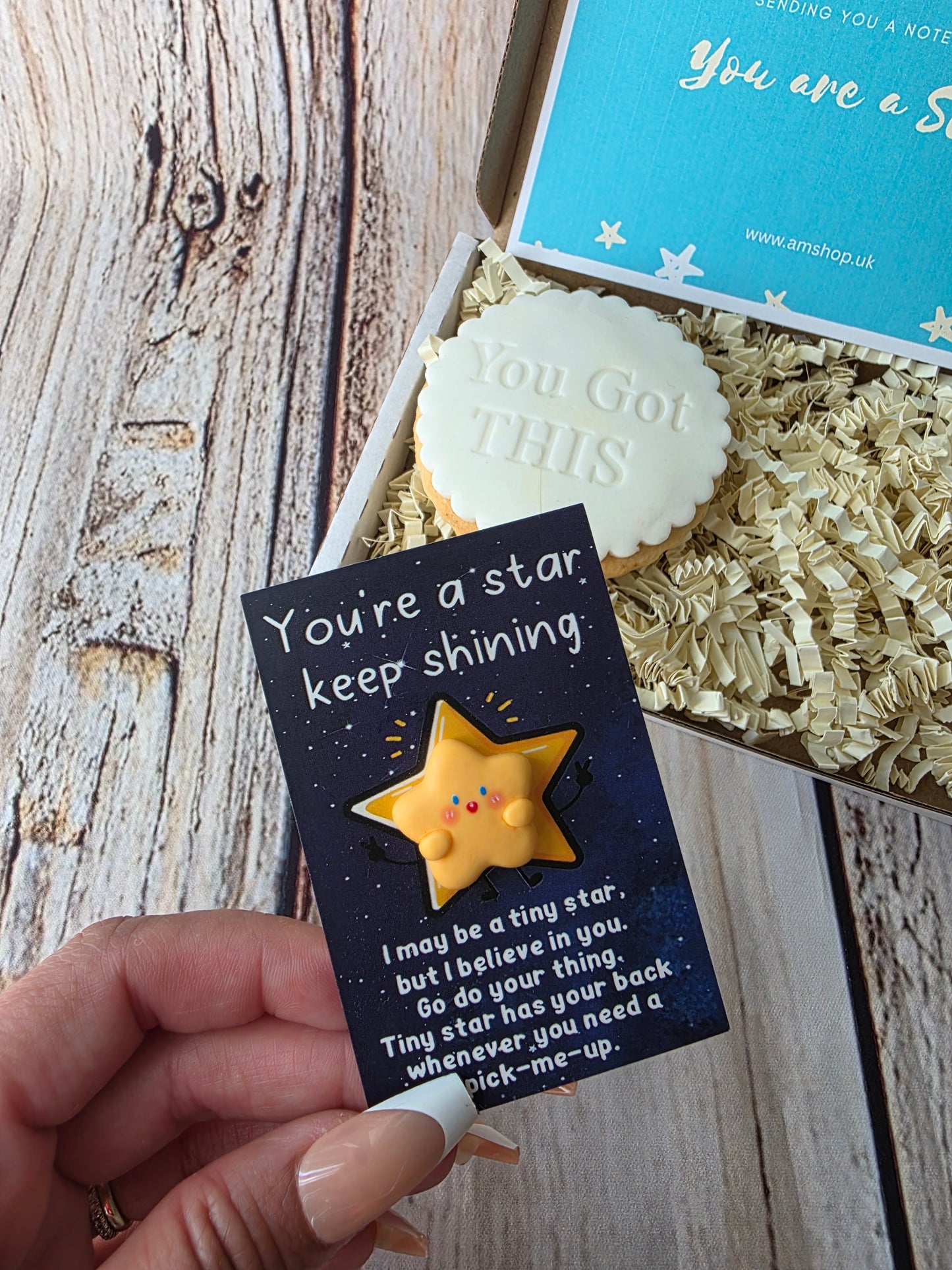 You Are a Star Letterbox Gift | Encouragement & Good Luck Care Package |