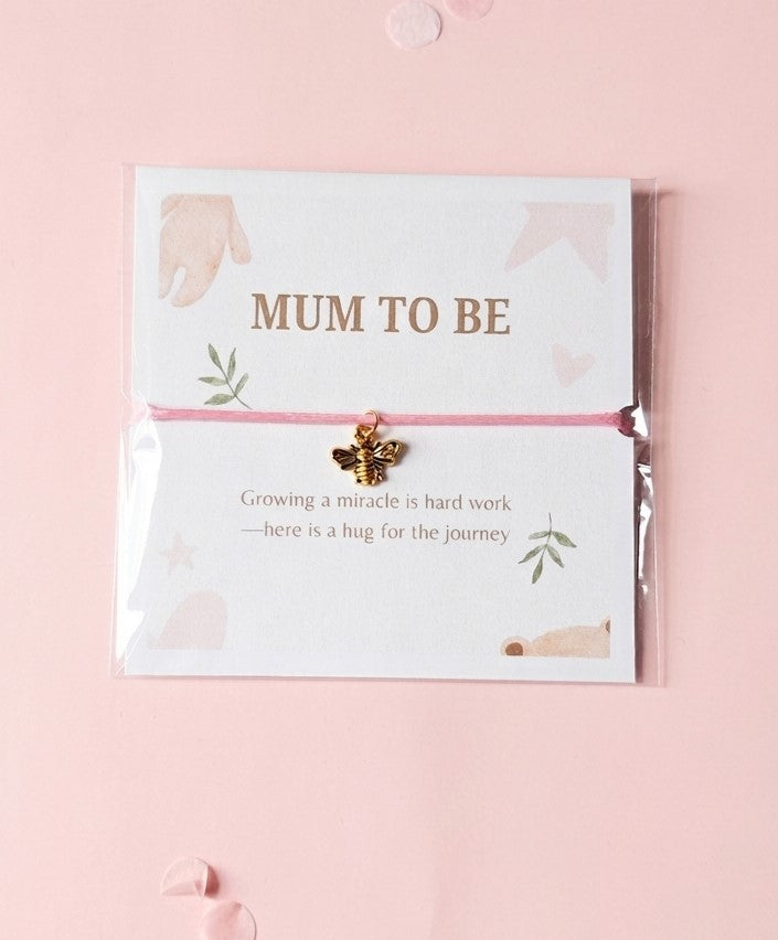 Mum to Be Bee Bracelet| Pregnancy Gift for New Mum