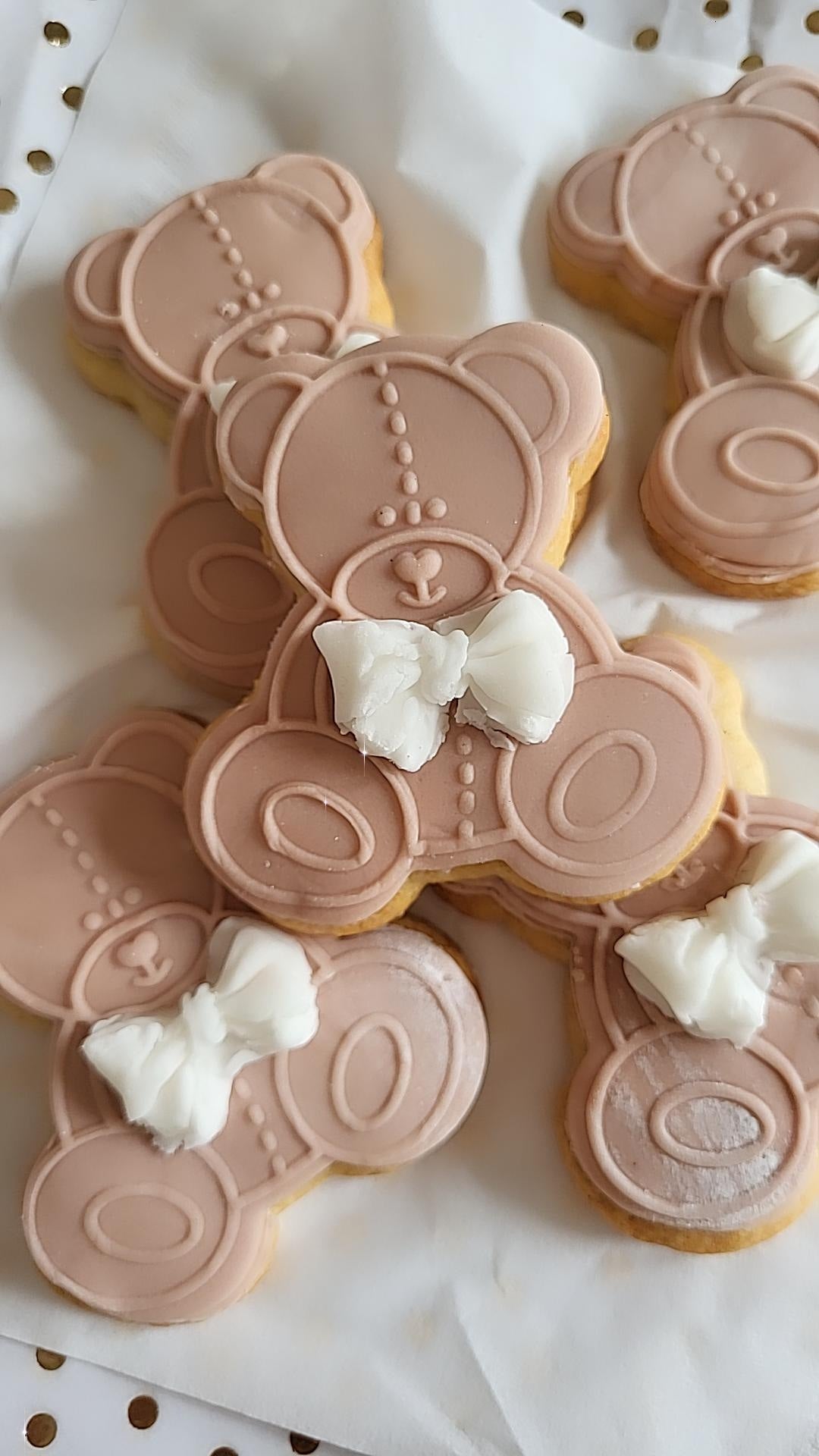 Birthday Cookie |Teddy Bear Cookie |Treat Box - A & M