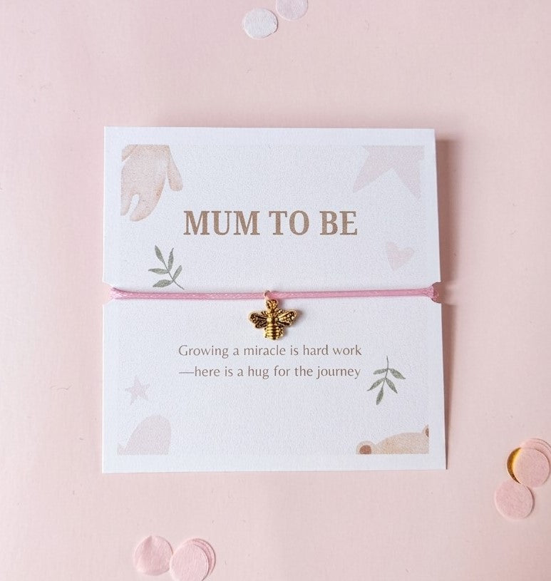 Mum to Be Bee Bracelet| Pregnancy Gift for New Mum