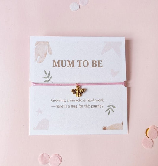 Mum to Be Bee Bracelet| Pregnancy Gift for New Mum
