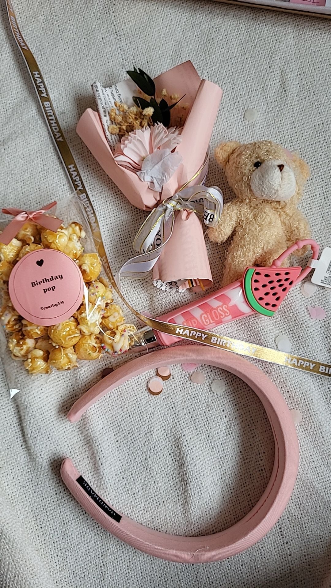 Pink Birthday Box| Pamper Gift Hamper For Her Birthday