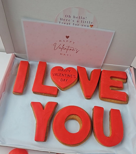 I LOVE YOU-LETTER BISCUITS