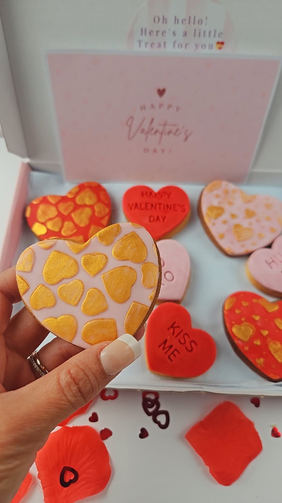 Valentine Heart Biscuits