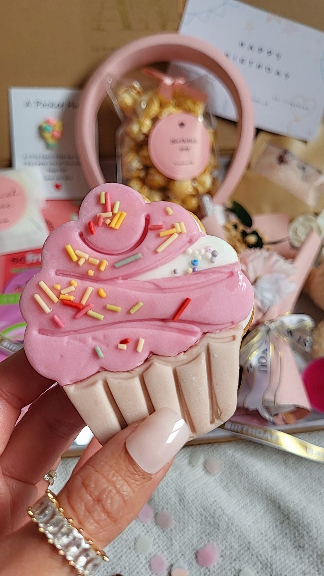 Pink Birthday Box| Pamper Gift Hamper For Her Birthday