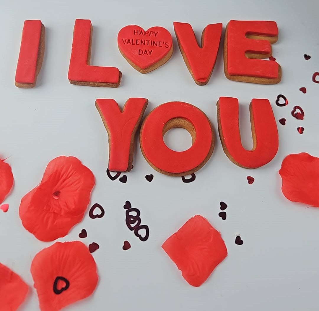 I LOVE YOU-LETTER BISCUITS