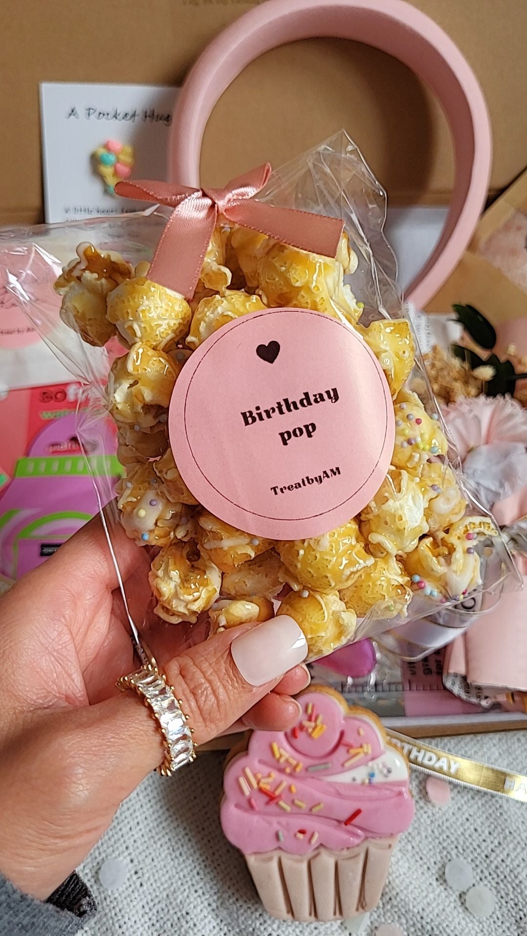 Pink Birthday Box| Pamper Gift Hamper For Her Birthday