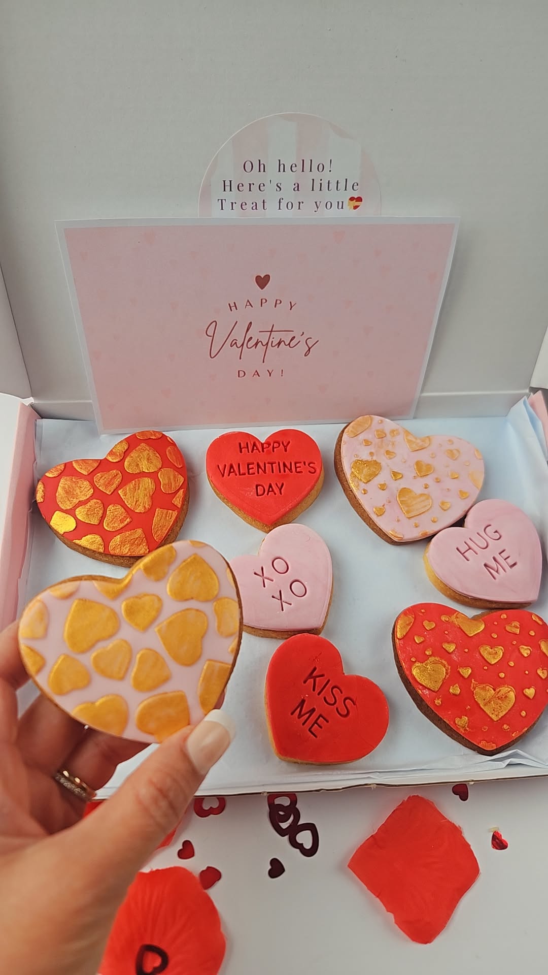 Valentine Heart Biscuits