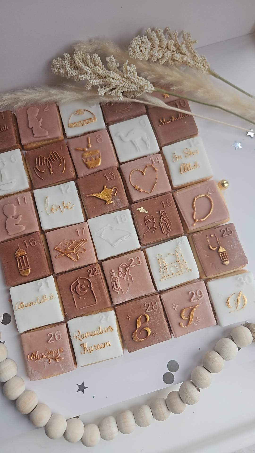 Ramadan Calendar Biscuits| Eid Cookie Calendar| Countdown to Ramadan