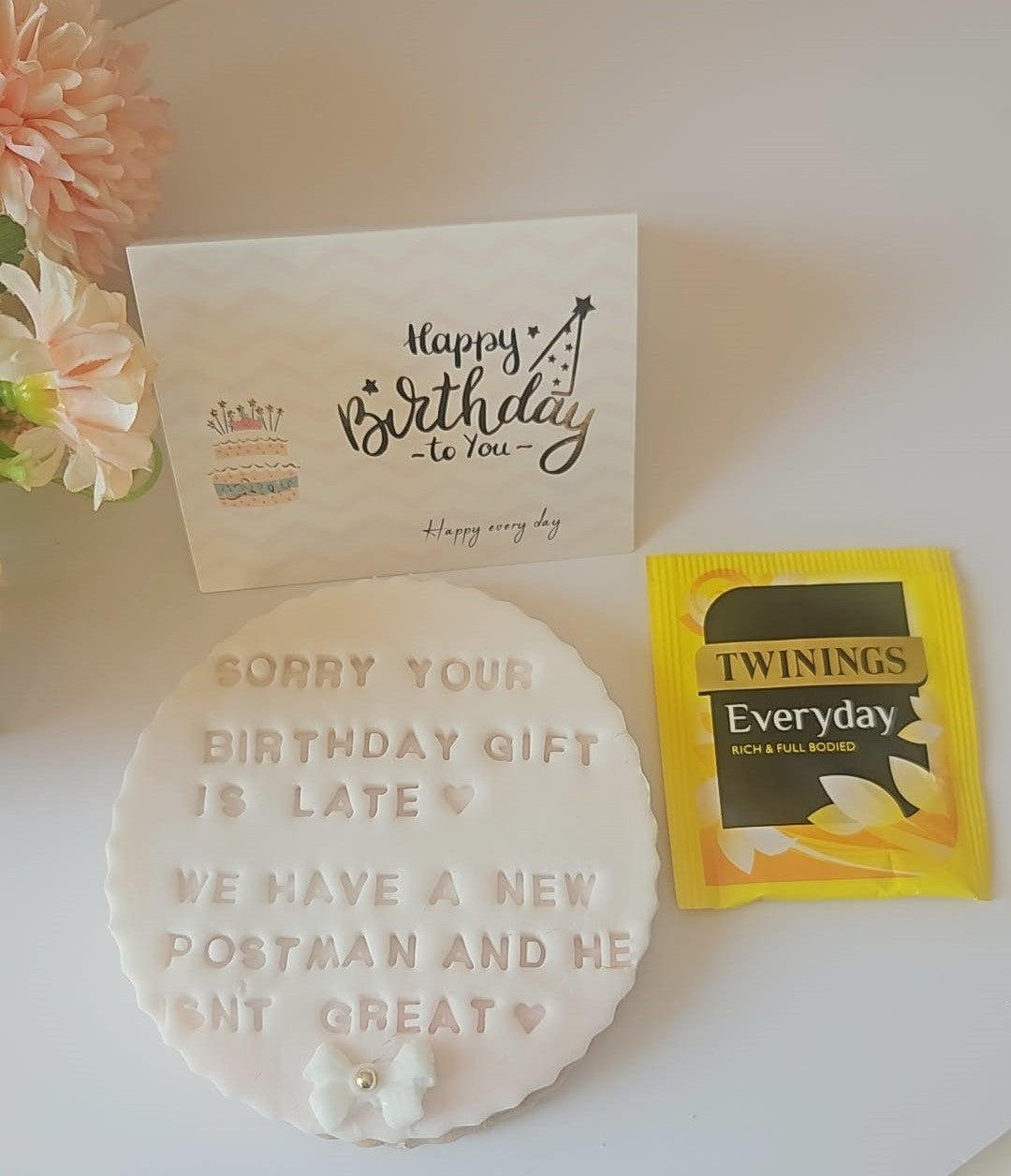 Belated Birthday Biscuits| Sorry I Forgot Your Birthday Biscuit - A & M