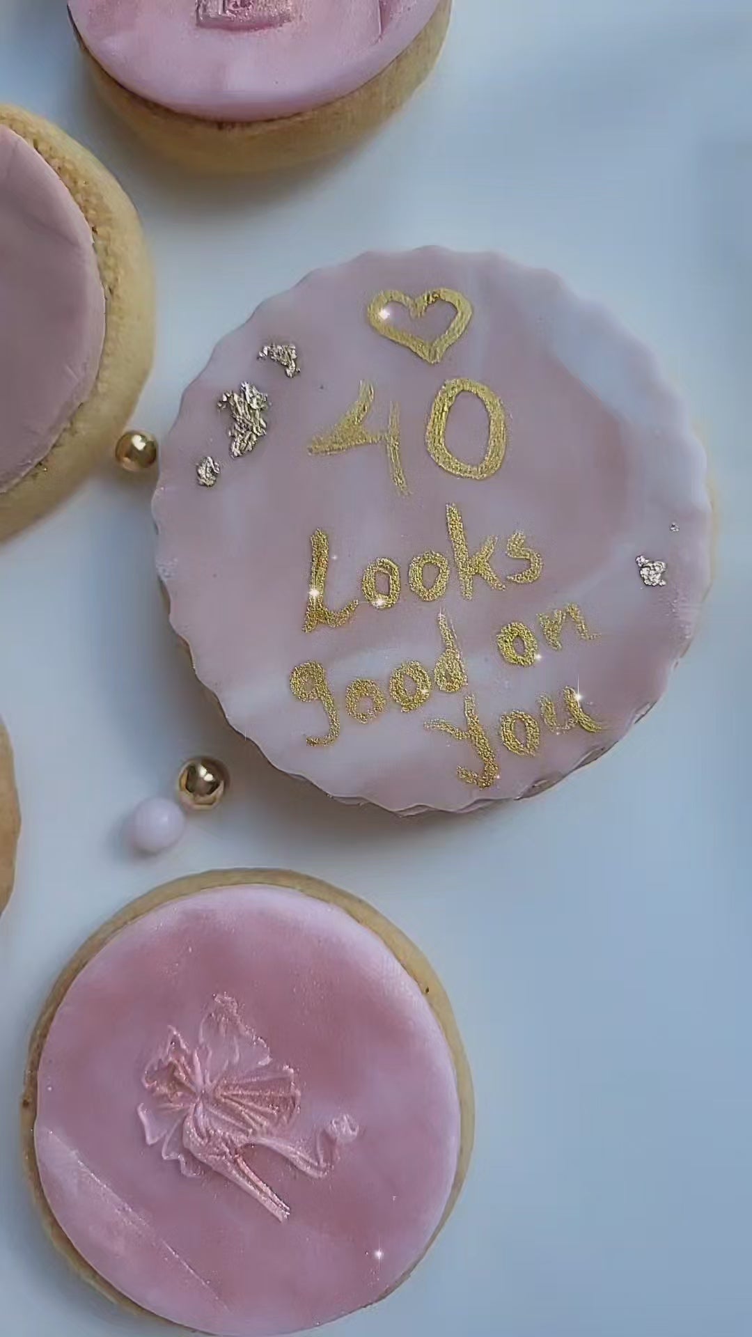 Birthday Biscuit Box-Designer| 40th Birthday