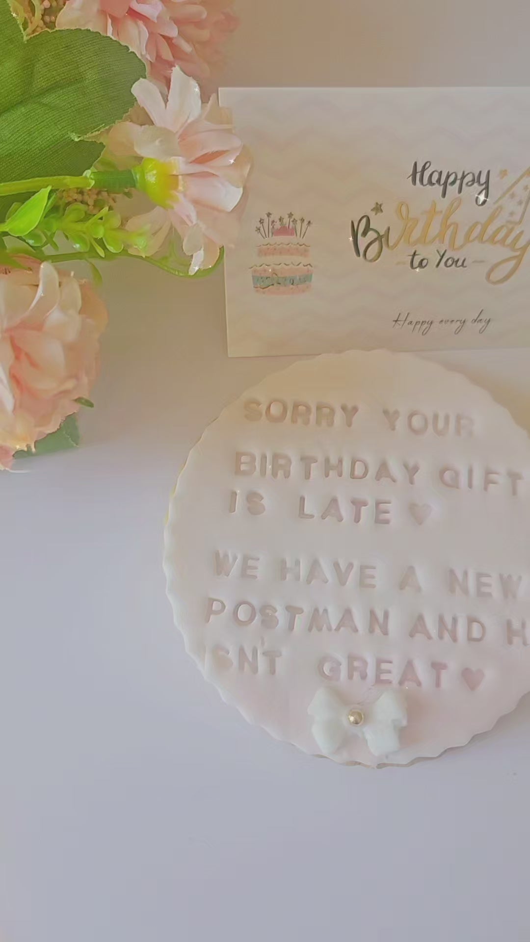 Belated Birthday Biscuits| Sorry I Forgot Your Birthday Biscuit