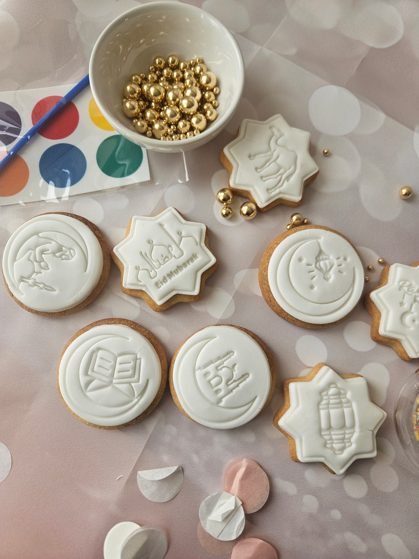 Ramadan Kareem Paint Your Own Cookie Kit - A & M