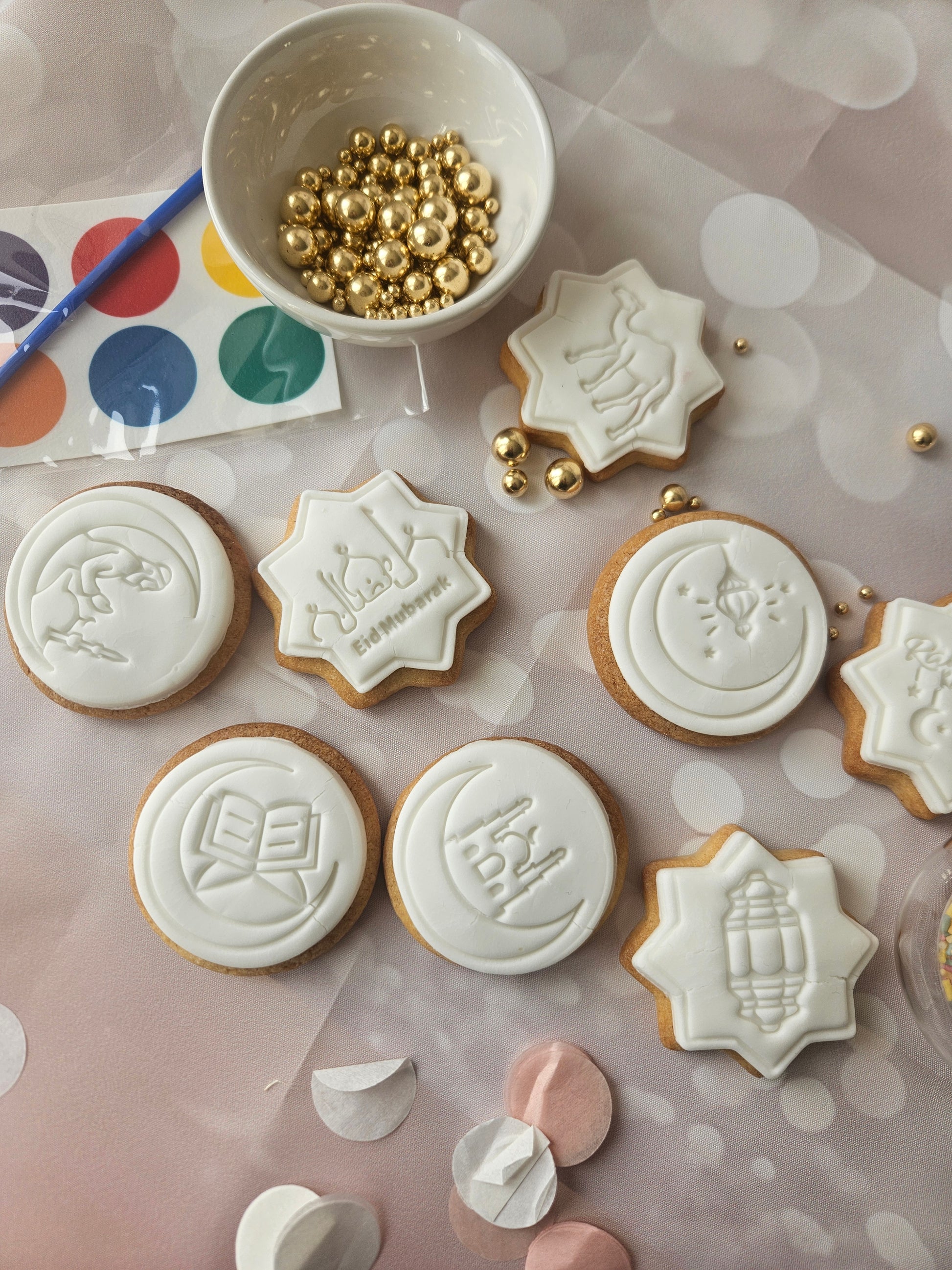 Ramadan Kareem Paint Your Own Cookie Kit - A & M