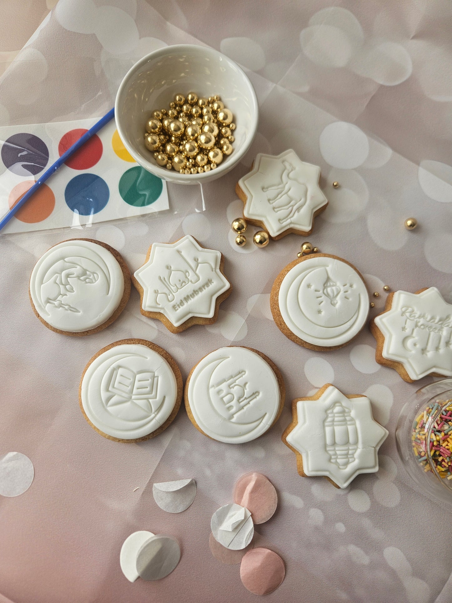 Ramadan Kareem Paint Your Own Cookie Kit - A & M